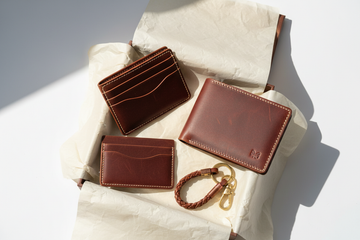 leather gift set